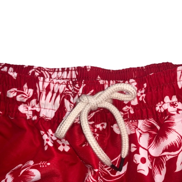 Polo Ralph Lauren Polo Bear Swim Trunks Shorts Red - Picture 7 of 12